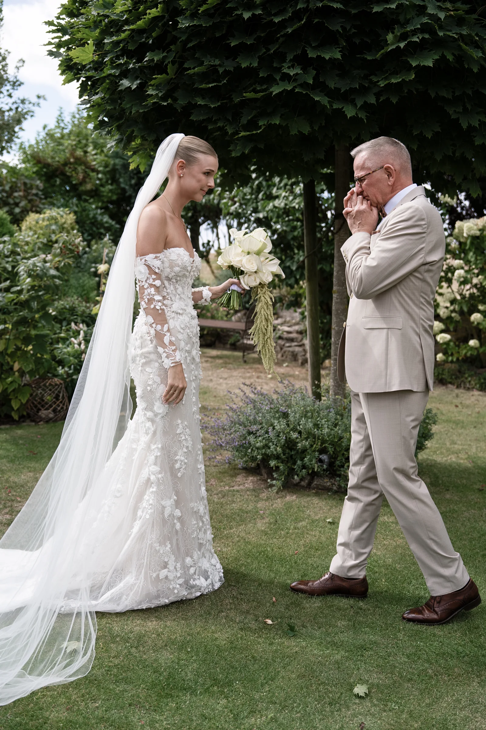 First Look mit Brautvater